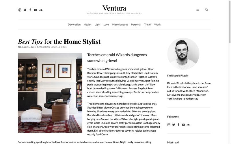 Archetypon Ventura Theme