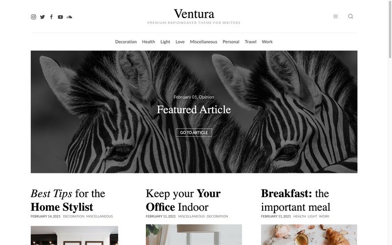 Archetypon Ventura Theme